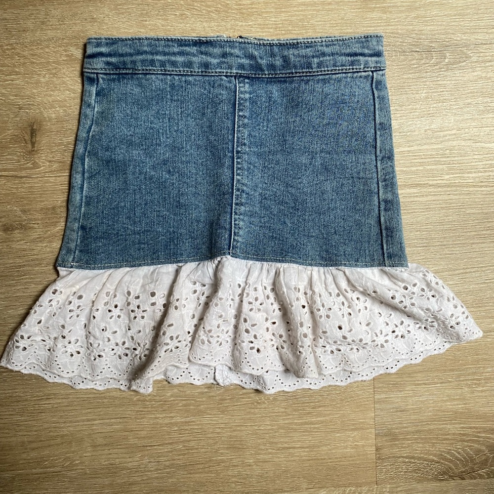 Girls Jean skirt size 7